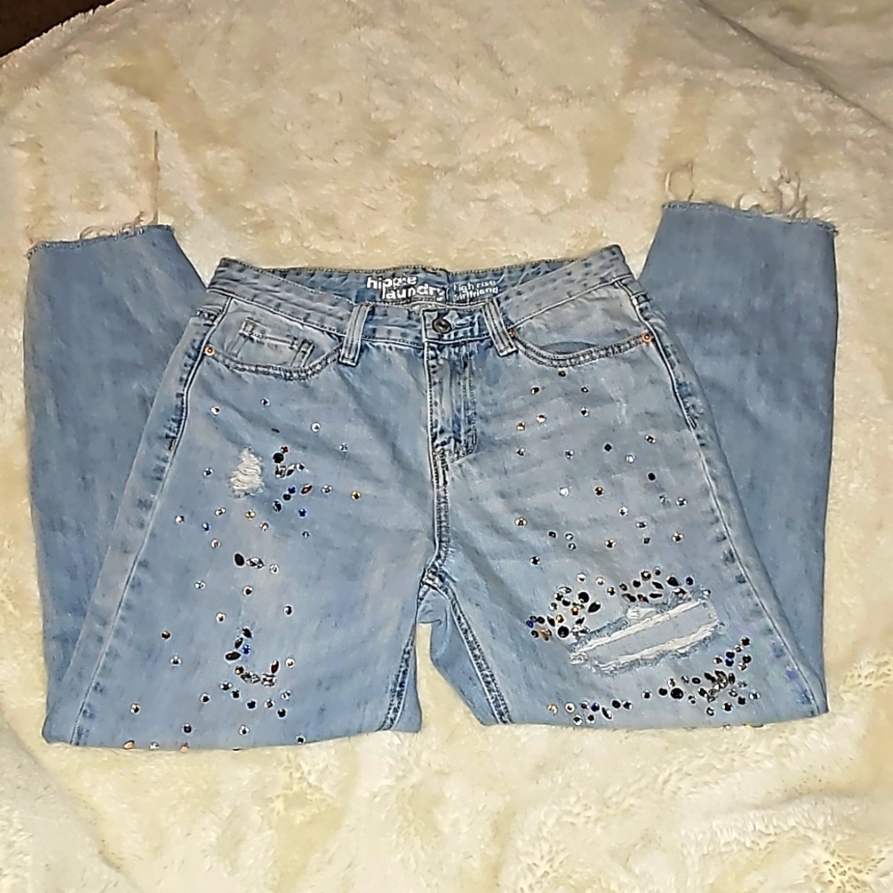 Hippie laundry high-rise Gem Jeans